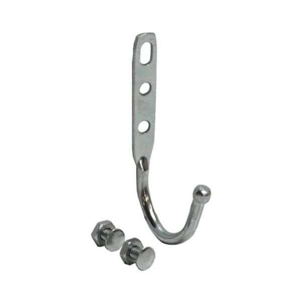 Single Prong Snag-Free Locker Coat Hook | Lyon (NF6711)