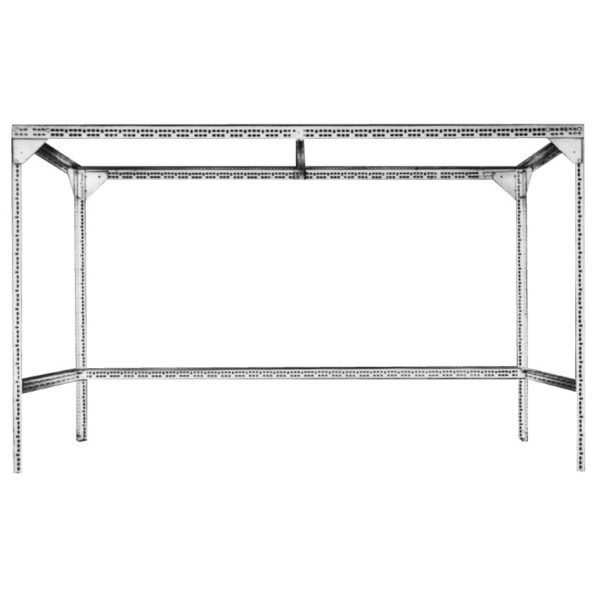 Slotted Steel Angle for Custom Shelving & Racks, 10-Pack | Lyon