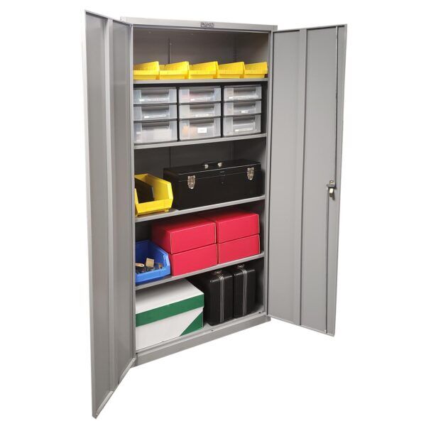 Metal Office Cabinet with 4 Adjustable Shelves | Lyon (1200 Series)