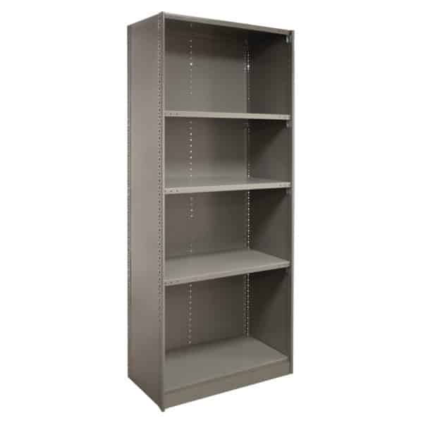 Lyon 2000 Series 36-inch wide 5 Shelf Beaded Post Closed Shelving Starter