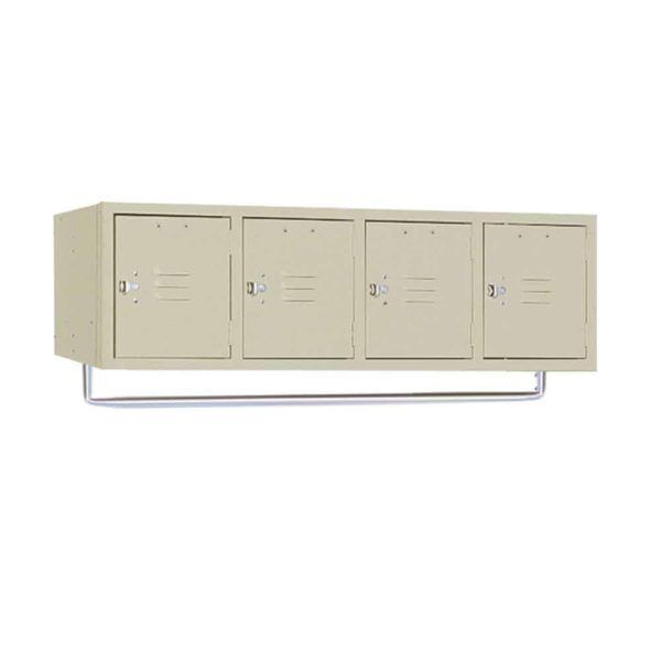 LockeRack 4-Door Horizontal Metal Locker | Lyon (5991CR)