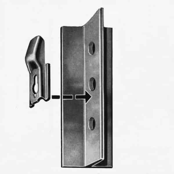 Lyon 4000 Series Shelf Clip NF4854 Lyon 4000 Series Shelf Clip NF4854