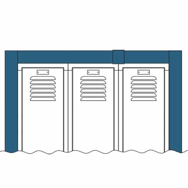Lyon locker accessories recessed trim Lyon locker accessories recessed trim