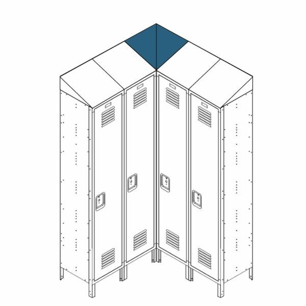 lyon locker accessories slope top corner filler Lyon Locker Accessories Slope Top Corner Filler