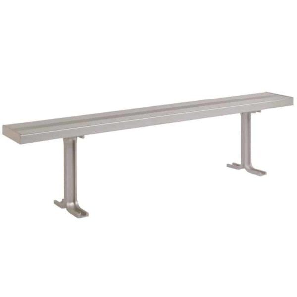 lyon locker room aluminum bench 2 pedestals lyon locker room aluminum bench 2 pedestals