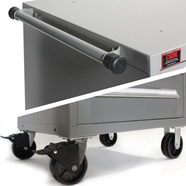 Lyon Modular Cabinet Mobile Base and Handle Kit Lyon Modular Cabinet Mobile Base and Handle Kit