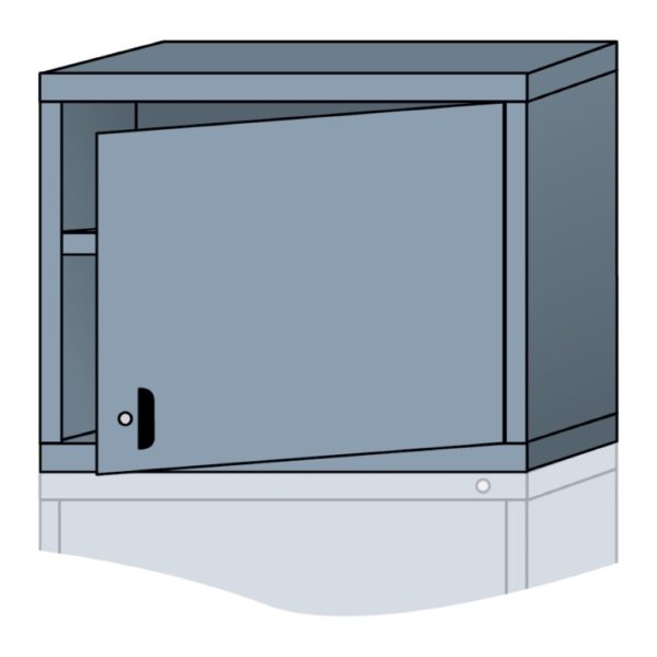 lyon modular cabinet overhead unit with door standard wide 24 inch height N27303010550 lyon modular cabinet overhead unit with door standard wide 24 inch height N27303010550