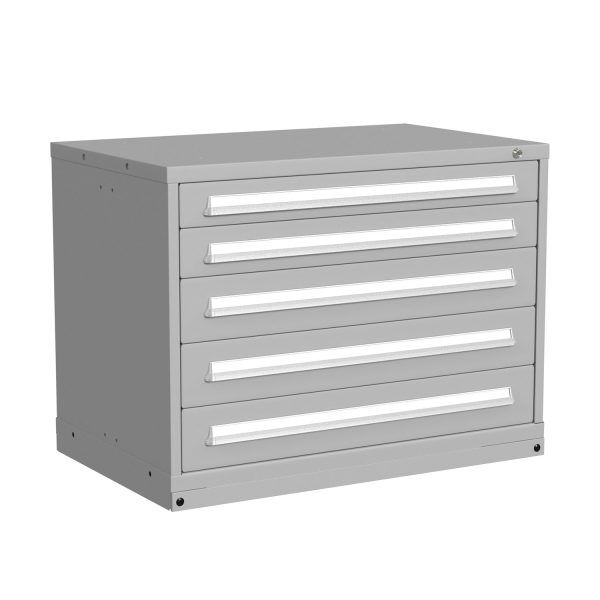 Lyon Modular Drawer Cabinet Bench Height Extra Wide 5 Drawers 354530000B Angle View Lyon Modular Drawer Cabinet Bench Height Extra Wide 5 Drawers 354530000B Angle View