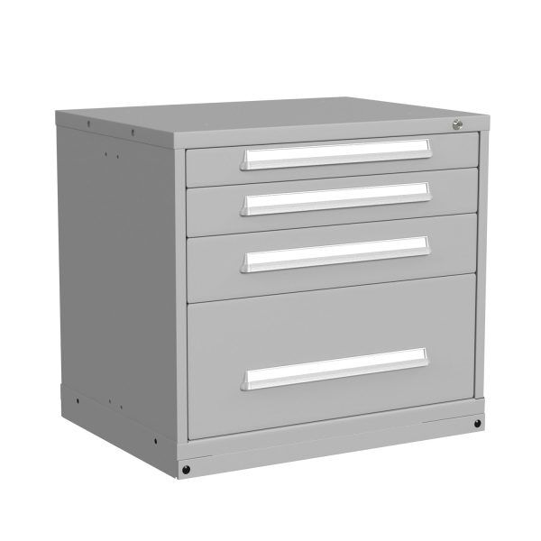 Lyon Modular Drawer Cabinet Bench Height Medium Wide 4 Drawers 35363000A Angle View Lyon Modular Drawer Cabinet Bench Height Medium Wide 4 Drawers 35363000A Angle View