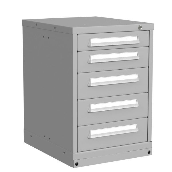 Lyon Modular Drawer Cabinet Bench Height Slender Wide 5 Drawers 352230000B Angle View Lyon Modular Drawer Cabinet Bench Height Slender Wide 5 Drawers 352230000B Angle View