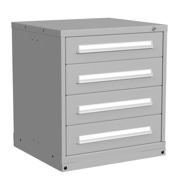 Lyon Modular Drawer Cabinet Bench Height Standard Wide 4 Drawers 3530301008 Angle View Lyon Modular Drawer Cabinet Bench Height Standard Wide 4 Drawers 3530301008 Angle View