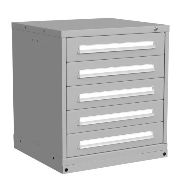 Lyon Modular Drawer Cabinet Bench Height Standard Wide 5 Drawers 3530301025 Angle View Lyon Modular Drawer Cabinet Bench Height Standard Wide 5 Drawers 3530301025 Angle View