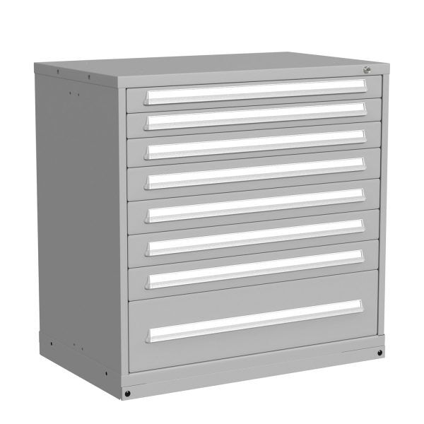 Lyon Modular Drawer Cabinet Counter Height Extra Wide 8 Drawers 4945301005 Angle View Lyon Modular Drawer Cabinet Counter Height Extra Wide 8 Drawers 4945301005 Angle View