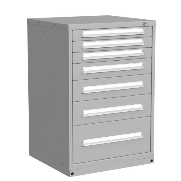 Lyon Modular Drawer Cabinet Counter Height Standard Wide 7 Drawers 493030000E Angle View Lyon Modular Drawer Cabinet Counter Height Standard Wide 7 Drawers 493030000E Angle View