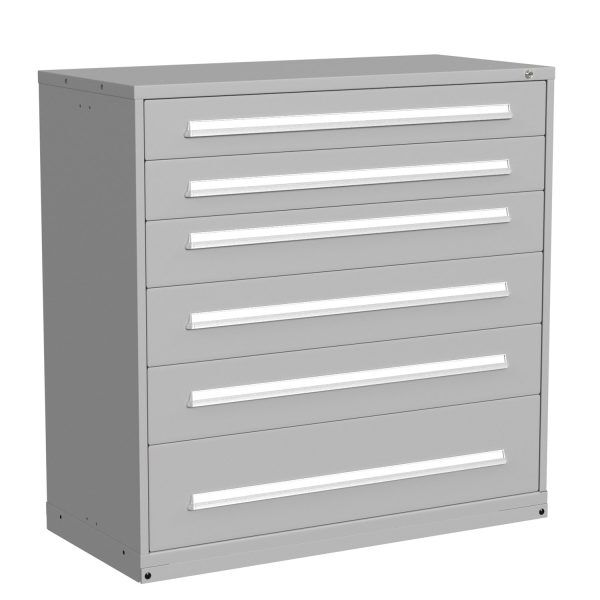 Lyon Modular Drawer Cabinet Eye Level Height Double Wide 6 Drawers 6860301016 Angle View Lyon Modular Drawer Cabinet Eye Level Height Double Wide 6 Drawers 6860301016 Angle View