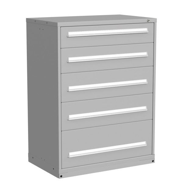 Lyon Modular Drawer Cabinet Eye Level Height Extra Wide 5 Drawers 6845301017 Angle View Lyon Modular Drawer Cabinet Eye Level Height Extra Wide 5 Drawers 6845301017 Angle View