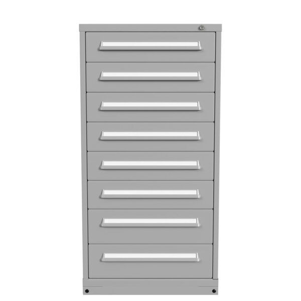 Lyon Modular Drawer Cabinet Eye Level Height Standard Wide 8 Drawers 6830301014 Front View