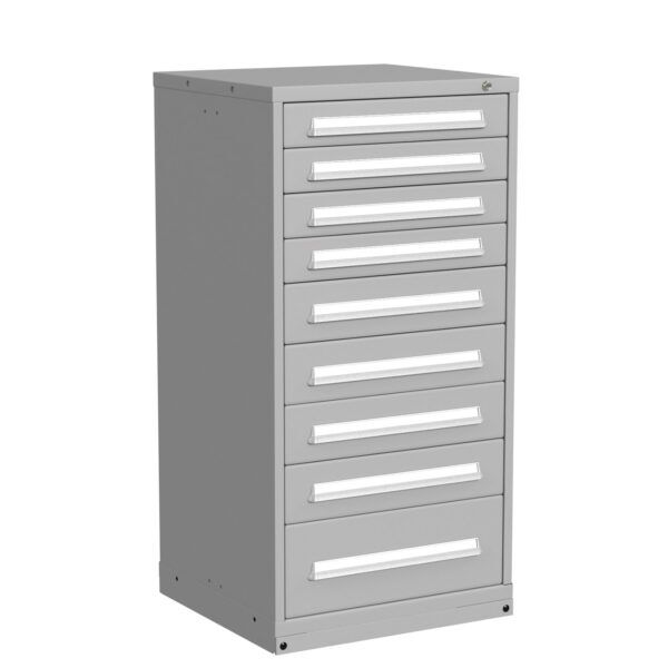 Lyon Modular Drawer Cabinet Eye Level Height Standard Wide 9 Drawers 6830301012 Angle View Lyon Modular Drawer Cabinet Eye Level Height Standard Wide 9 Drawers 6830301012 Angle View