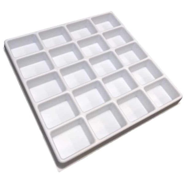 lyon modular drawer cabinet plastic quarter tray NF240420 lyon modular drawer cabinet plastic quarter tray NF240420 in white