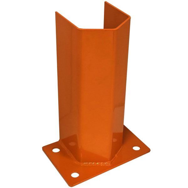 Lyon pallet rack accessories column guard safety orange