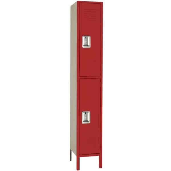 PDQ Steel Double Tier Locker 1-Wide | Lyon (2T PDQ 1W)