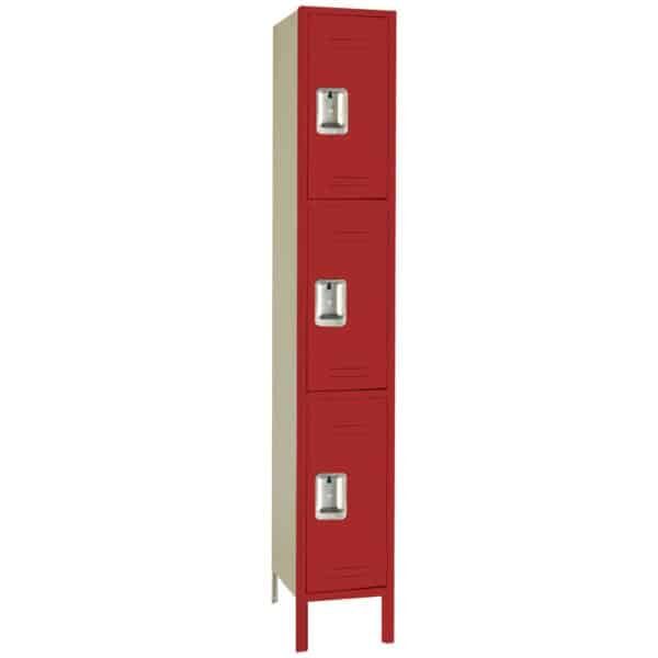 Lyon PDQ Steel Triple Tier Locker One Wide Lyon PDQ Steel Triple Tier Locker One Wide