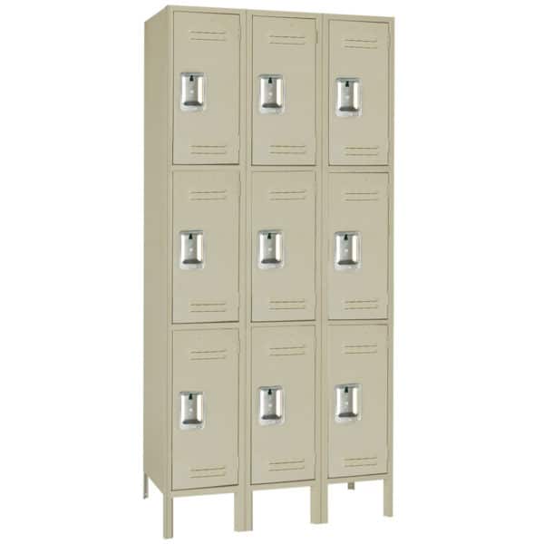 Standard Steel Triple Tier Locker 1-Wide | Lyon (3T SD 1W)