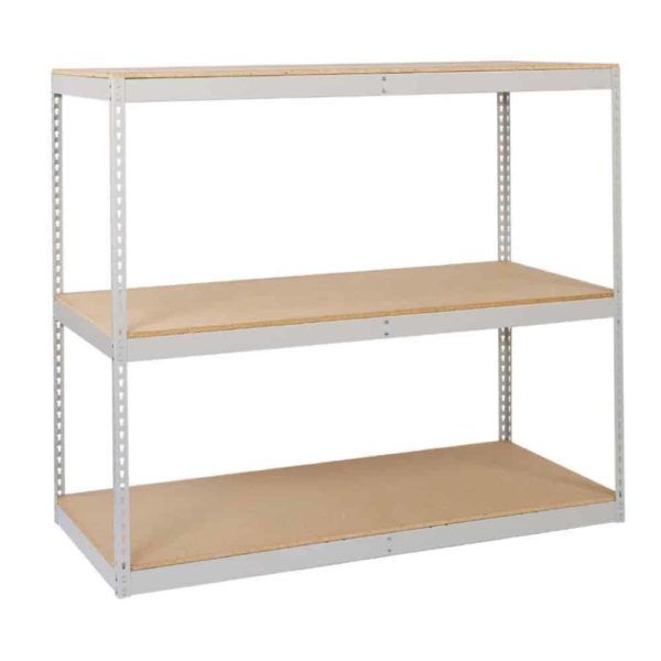 lyon record storage rack 3 level starter with particle board decking Lyon Record Storage Rack 3 Level Starter with Particle Board Decking