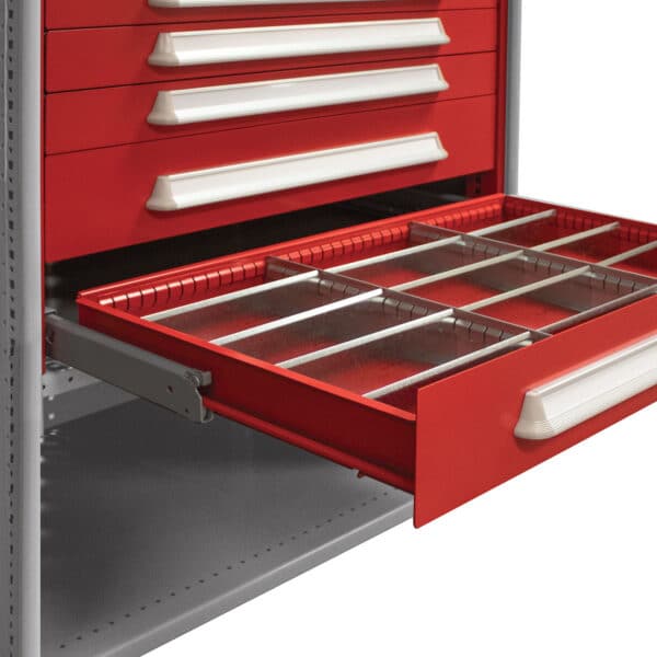 Lyon Shelving with Drawers Open with Layout Kit Lyon Shelving with Drawers Open with Layout Kit