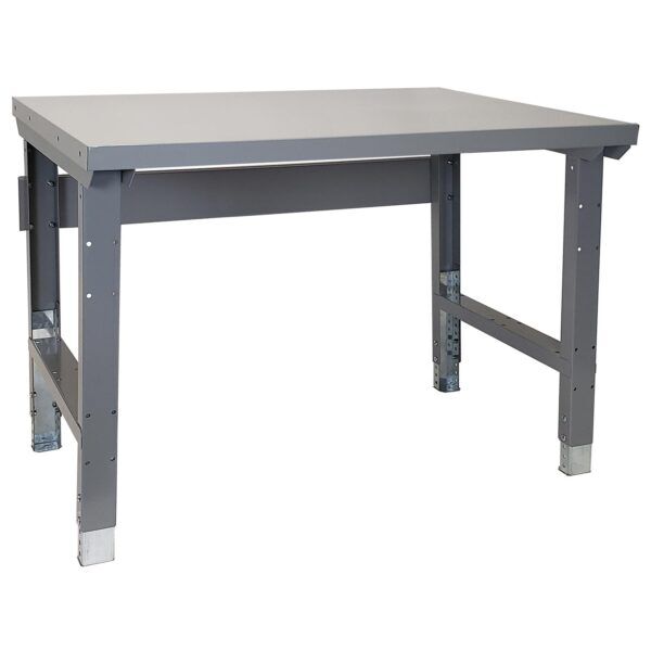 Lyon Workbench with Adjustable Legs Steel Top Lyon Workbench with Adjustable Legs Steel Top